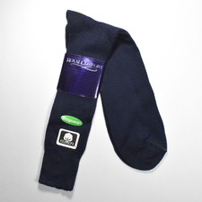 Vintage JC Penny Royal Comfort Mens Cotton Dress Socks Dark Blue Shoe Size 8.5-9