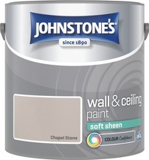 Johnstones Wall Ceiling Soft Sheen Emulsion Paint 2.5 Litres - ALL COLOURS 