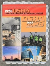 29 CFR 1926 OSHA Construction Industry Regulations July 2023 Highlighted Tabbed
