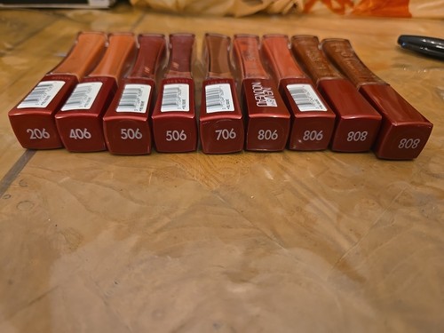 L'Oreal Paris Infalible 8 HR Pro o Relordete Brillo A Granel NUEVO 9 COLORES STK#103