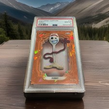 2024 Disney Topps Sapphire Forky /25 Orange PSA 10 Toy Story POP 1 