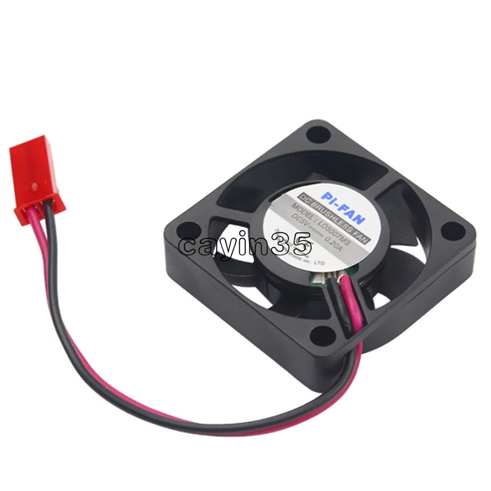NEW 5V 0.2A Cooling Cooler Fan for Raspberry Pi Model B+ / Raspberry Pi 2/3 - Bild 1 von 1