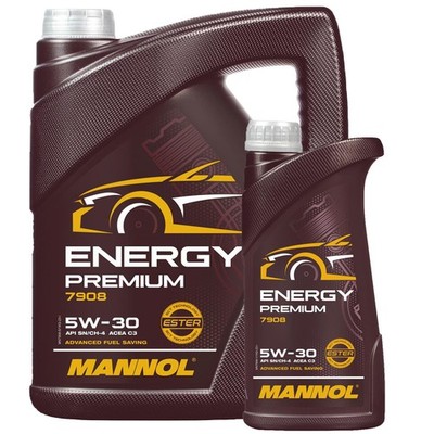 6L Mannol Energy Premium Motorenöl 5W-30 API SN/CF 5W30 ÖL für MB VW BMW Opel