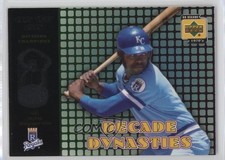 2001 Upper Deck Decade 1970's Decade Dynasties Hal McRae #D8 0sp3