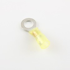 12-10 Ga. Heat-Shrink Ring Terminals, 5/16" Stud - pack of 25