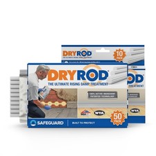 Dryrod Damp Proofing Rods (10 Pack x 3) - BBA-Approved Rising Damp... 