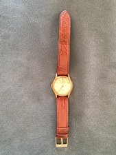 OROLOGIO DA POLSO ANNI '70 CARICA MANUALE MARCA LANCO  CINTURINO PELLE