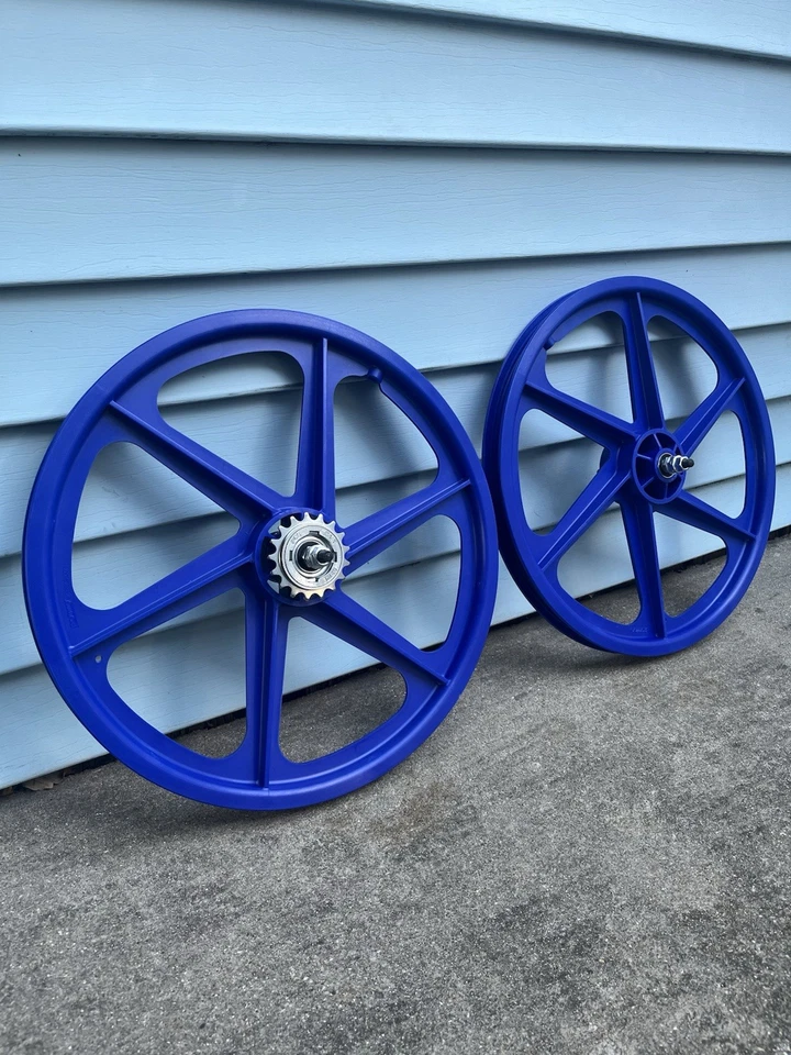 Blue Skyway старая школа 20 дюймов Tuff колеса Mags ободы Bmx новый 6 спиц OGK Mag - Изображение 3 из 4