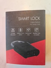 Smart Lock Digital Padlock Anti-peep Code NEW