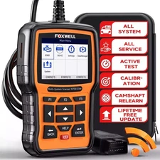 FOXWELL NT510 Elite Car Scanner OBD2 All Systems Diagnostic Tool Active Test USA