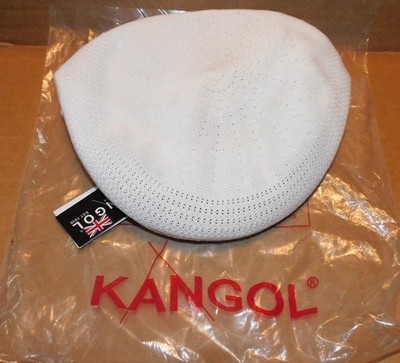 White Kangol Cap Hat Large NOS