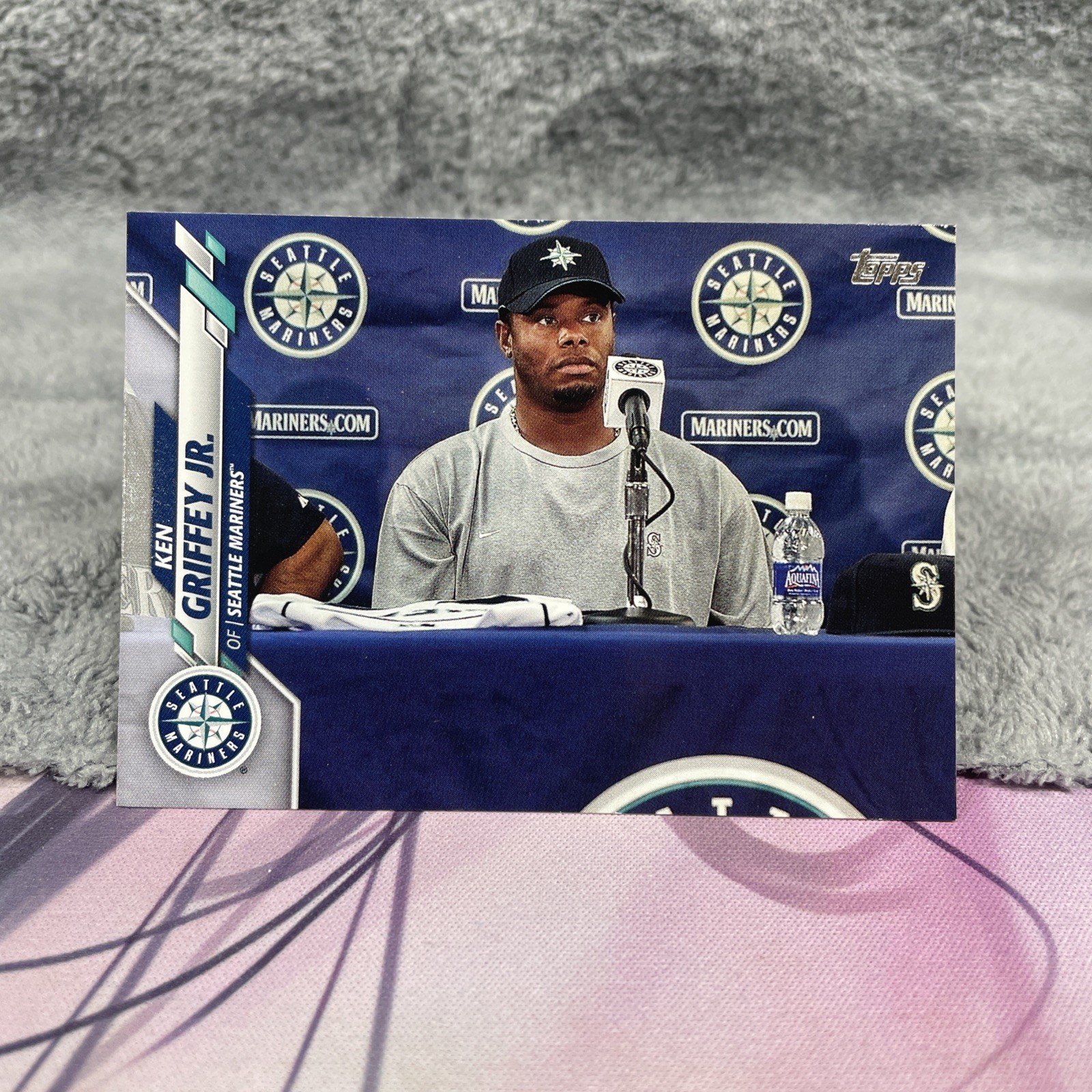 2020 Topps Update SP Photo Variation Ken Griffey Jr #U-190 Press Conference
