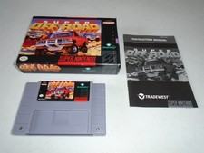 Super Off Road by TradeWest ☆☆ Complete CIB Authentic Super Nintendo SNES