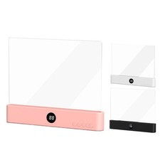 Book Lamp 3 Colors Rechargeable with Timer LED Panel Book Lamp Night