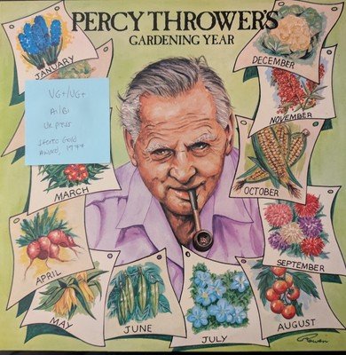 Percy Thrower Gardening Year Vinyl Record VG+/VG+ MER 434 1977 1st Press