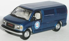 1/64 2000 GMC SAVANA 2500 / COMMERCIAL TRUCKS / VAN / Rubber Tire FREE SHIPPING