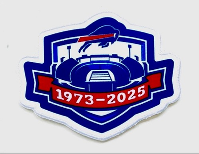 #ad Buffalo Bills Stadium Farewell Patch The Correct Patch $13.00