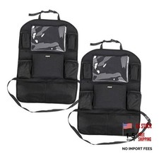 Backseat Car Organizer, Car Seat Organizer for Kids with Touch Screen Large