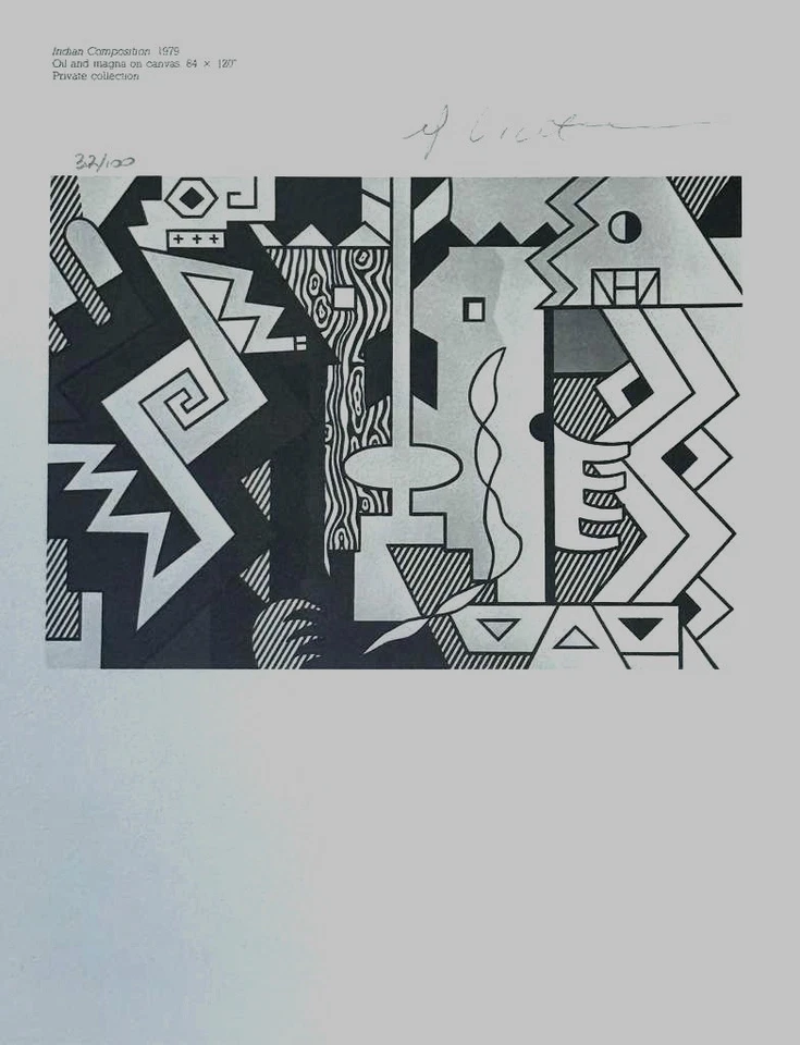 Roy Lichtenstein, Original Hand-signed Lithograph with COA & Appraisal of $3,500 - image 2 of 4