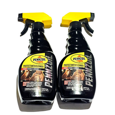2 Pack Pennzoil Protectant & Cleaner Pro Conditioner Cleans Plus Fights 16oz