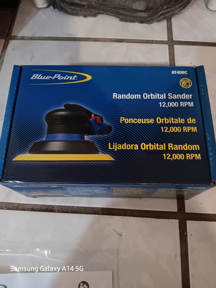 Bluepoint 随机轨道砂光机 AT406C — 第 2/4 张图片