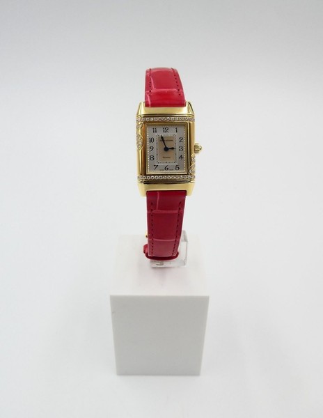 JAEGER-LE-COULTRE "REVERSO FLORALE TIARE" IN 750 GELBGOLD