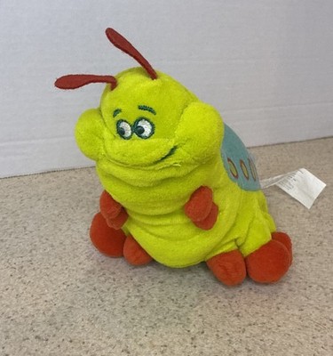 Disney Store A Bug's Life Heimlich Mini Bean Bag Plush Caterpillar