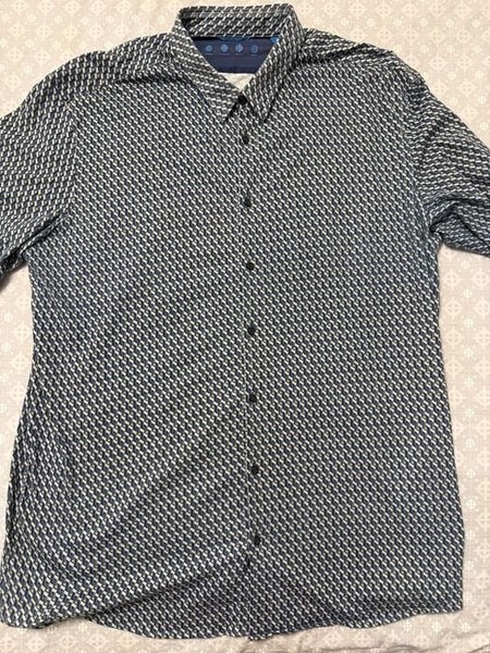 Men Pierre Cardin Shirt Blue 44