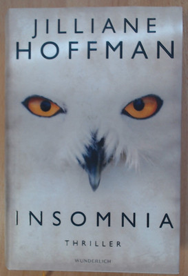 Insomnia von Jilliane Hoffman (Gebunden) SEHR GUTER ZUSTAND!