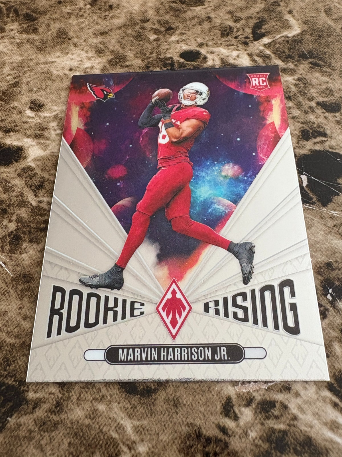 MARVIN HARRISON JR 2024 Panini Phoenix Rookie Rising #RR-MHJ Cardinals