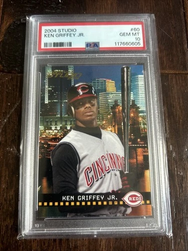 2004 Studio Ken Griffey Jr PSA 10 Population 10