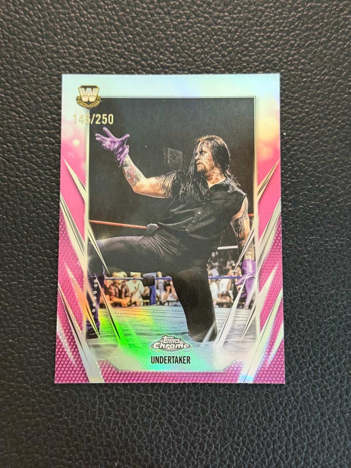 2026 Topps Chrome WWE Undertaker Base /250 Pink ZY02