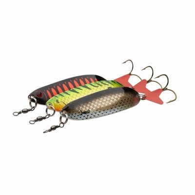 DAM Effzett FZ Slim Standard Spoon 8cm / 24g Fluo Green Black UV Blinker