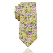 Mens Ties, Sage/Dusty Blue/Pink Floral Ties for C: Yellow, White, Purple,green