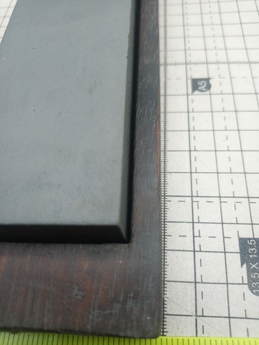 Vintage Oil Stone 8" x 2" Chisel Sharpening Tool in Wooden Box Honing Whetstone - Picture 14 of 15
