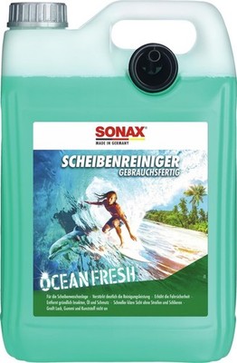 SONAX Windscreen Cleaner Ready to Use Ocean-Fresh (5 Litres) Ready to Use Cleane