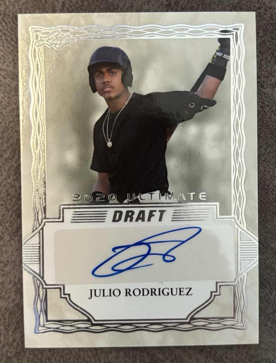 Julio Rodriguez 直筆サインカード　2020 Leaf Draft 2020 Leaf Ultimate Draft - Julio Rodriguez #BA-JR1 for sale | eBay