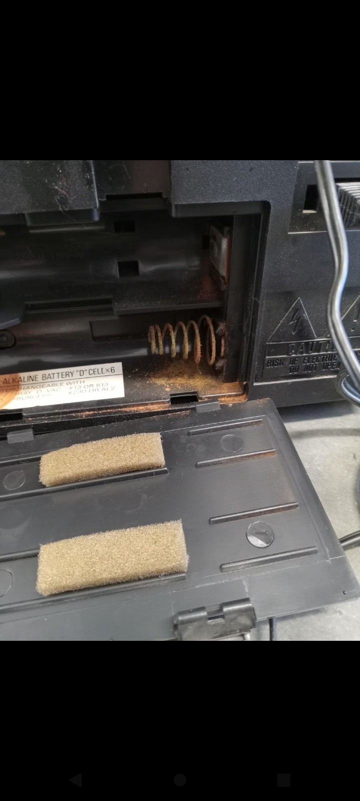 vintage Soundesign 4788 AM/FM Stereo boom box Cassette Tape Player Recorder Read