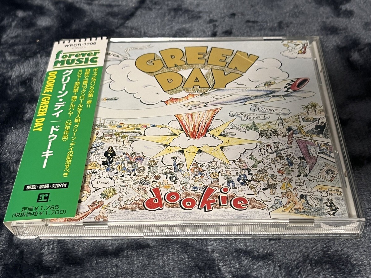 GreenDay Dookie Japan Reissue OBI CD (Reprise 1998) Punk Rock 90s