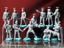 1:64 Figures  - For Dioramas Miniature Figures 164 Fig Lot 677 Doublegdiecast