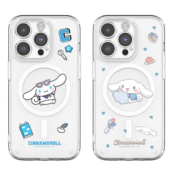 Cinnamoroll Lens Guard Case for iPhone 17 16 15 14 13 12 Pro Max