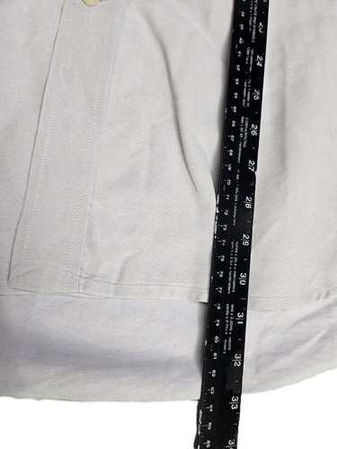 Southern Marsh Long Sleeve Classic Pintail Oxford Shirt Gray Mens Size XL - Picture 7 of 9