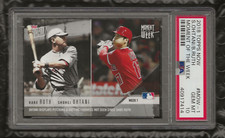 2018 Topps Now (Moment Of The Week) #MOW-1 S.Ohtani / B.Ruth