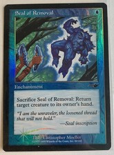 MTG Nemesis - Seal of Removal - FOIL - LP