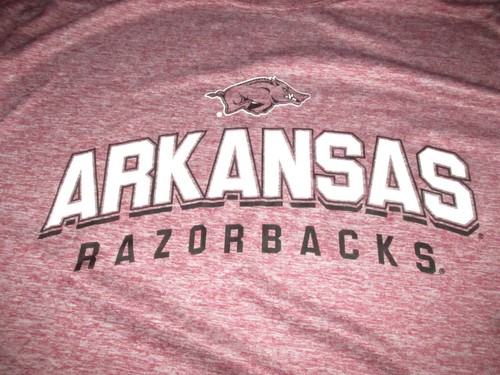 University Of Arkansas Razorbacks Pro Edge T Shirt Sz XL Fan Athlete Alumni New - Picture 2 of 5