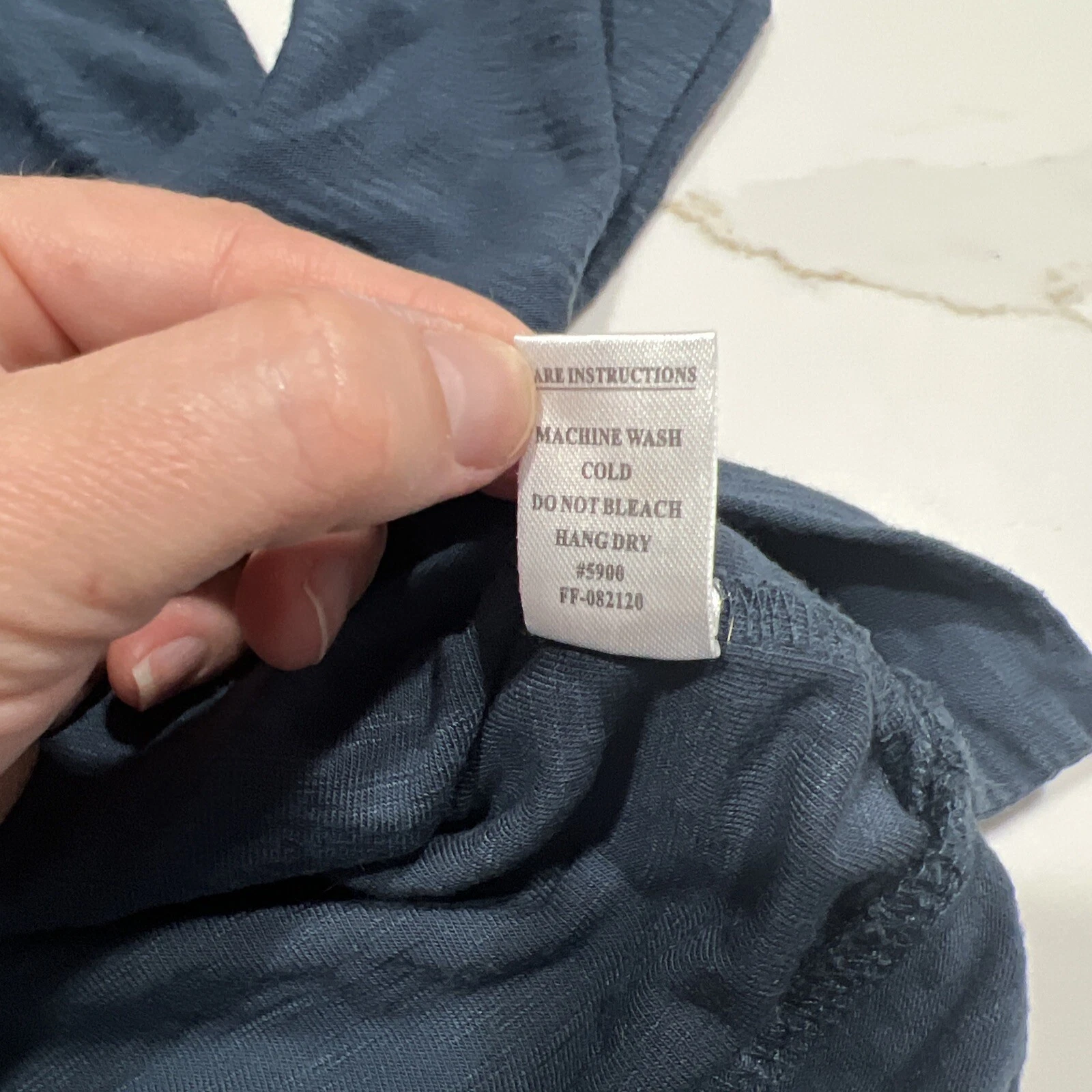 VETEMENTS Felpa con cappuccio FreeFly bambù slub felpa con cappuccio blu con cappuccio manica lunga