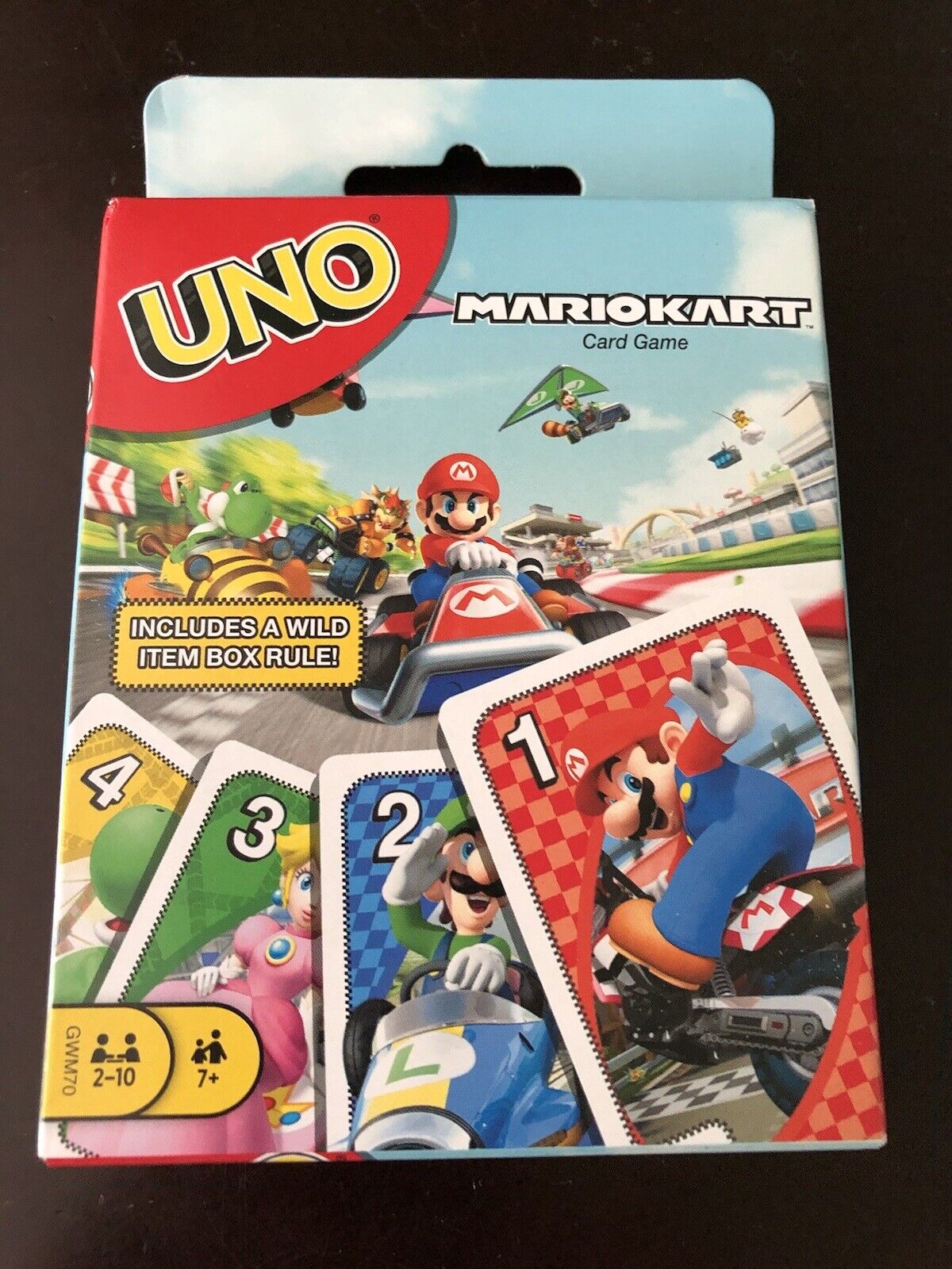 UNO Mario Kart Card Game for Kids, Adults and Game Night with