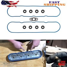 Engine Valve Cover Gasket Set For Gmc Chevy Silverado 4.8l 5.3l 6.0l 6.2l 7.0l