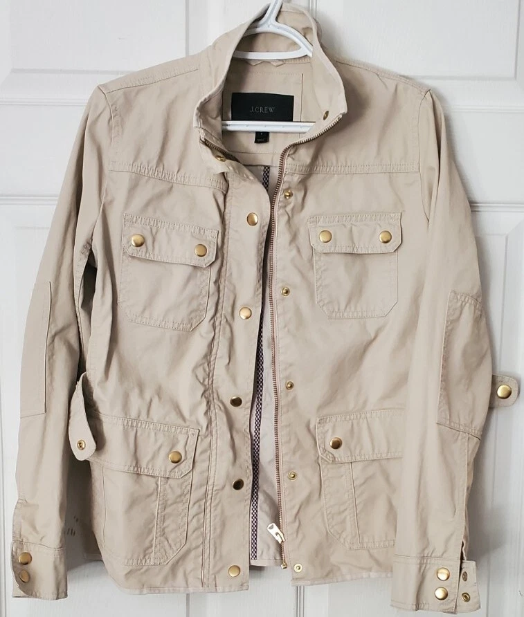 Womens beige shop utility jacket