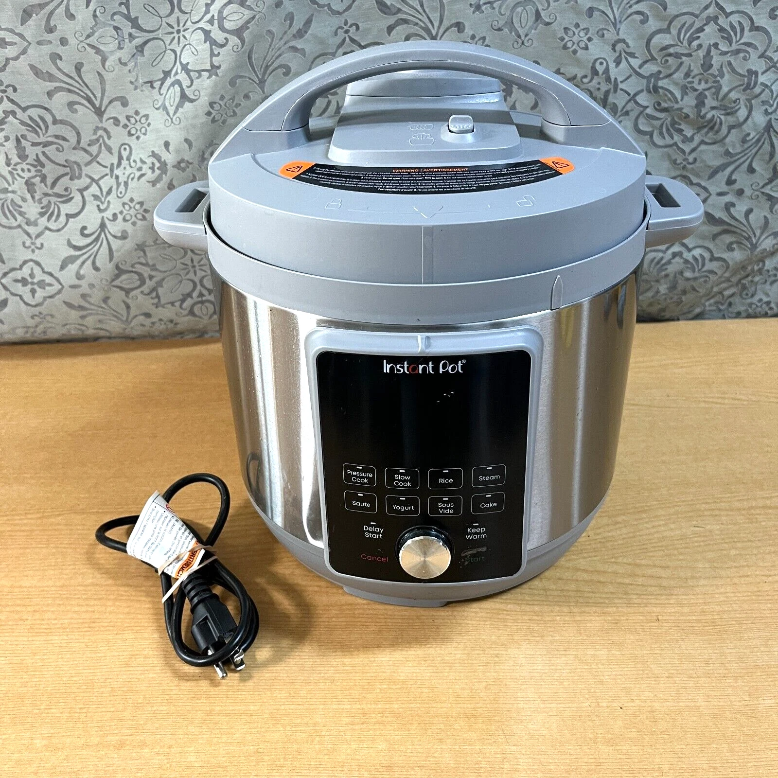 Instant Pot - 6QT Duo Plus Multi-Use Pressure Cooker with Whisper